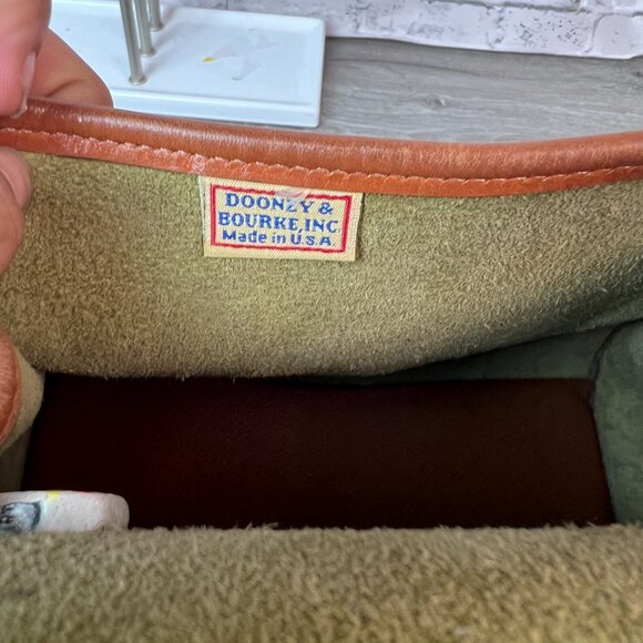 Dooney and Bourke Green Top Handle Bag - Picture 8 of 8